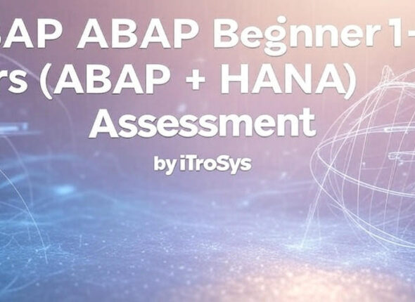 SAP ABAP Beginner 1- 3 Yrs
