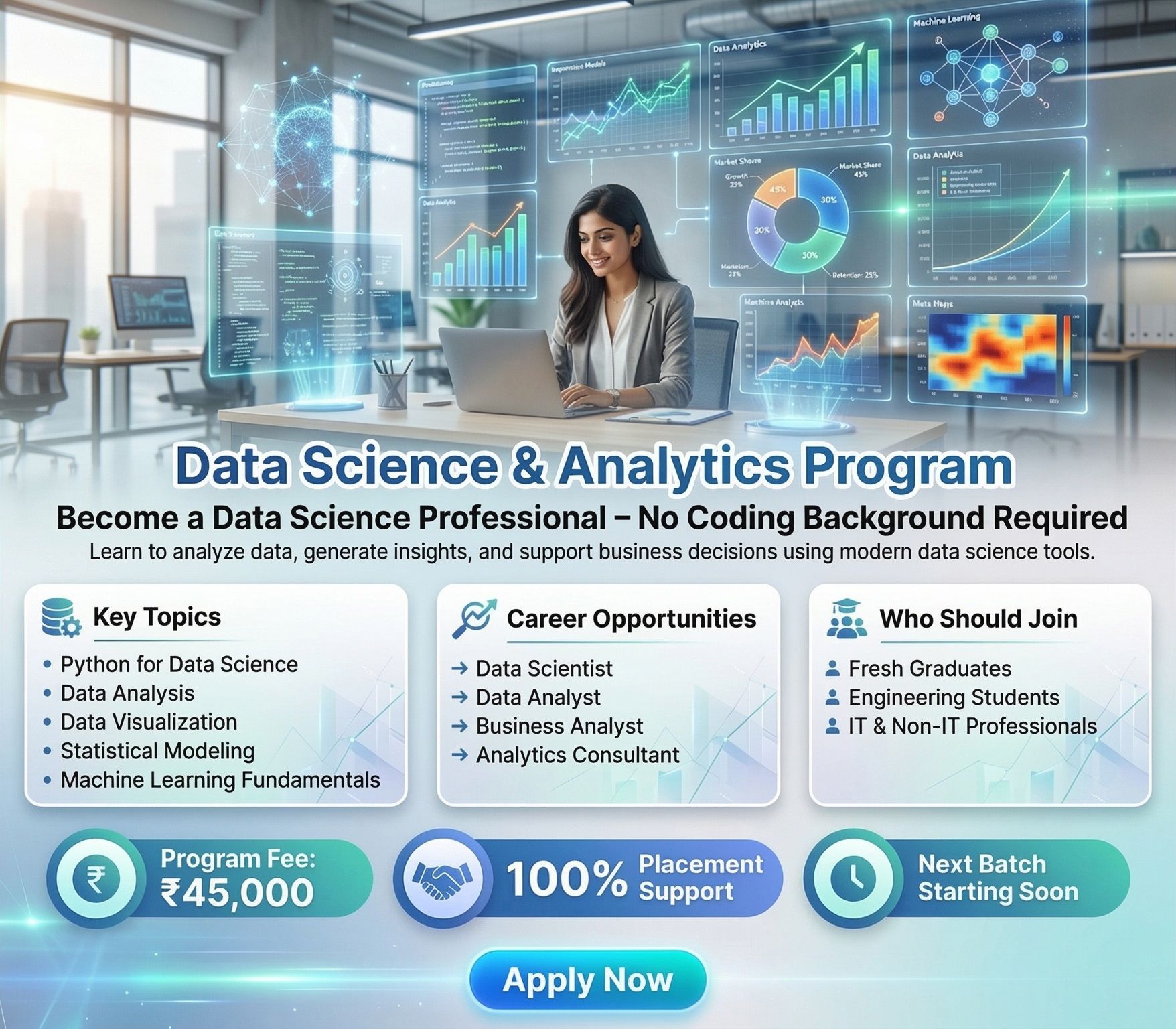 Best data science course in India with placement support and career opportunities